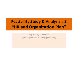 3_Organization & HR Plan - Industrial Engineering 2011