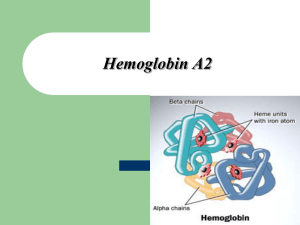Hemoglobin A2