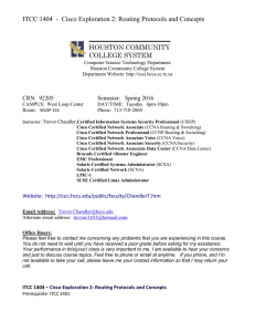 Routing Protocols and Concepts - Learning Web