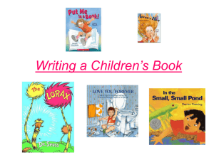 Writing a Children's Book