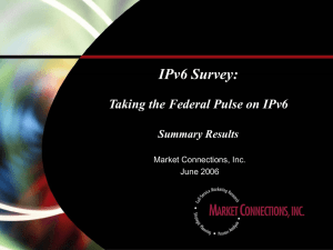 IPv6 Survey