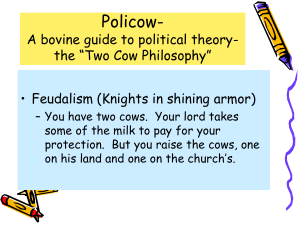 Bovine Guide to Political Theory - Waverly