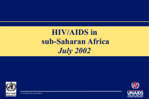 HIV prevalence - World Health Organization
