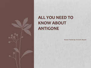 Antigone PowerPoint