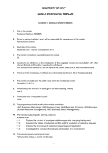 Where the module is proposed by a Partner