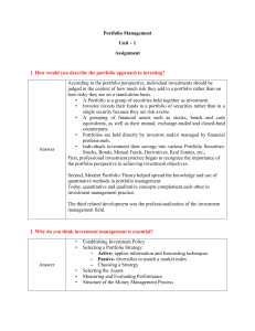 Assignment Questions – Unit 1