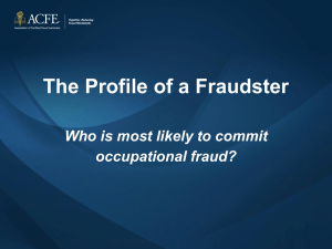 2010 Report to the Nations on Occupational Fraud & Abuse