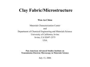Clay Fabric/Microstructure and Engineering