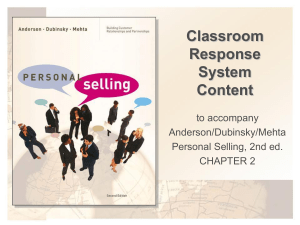 Ready Notes: Classroom Response System