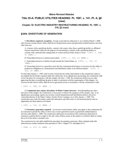 Title 35-A: PUBLIC UTILITIES HEADING: PL