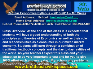 Syllabus - Regular Econ 2013