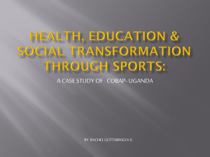 health education through sports