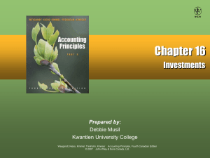 Accounting Principles, 4th Cdn. Edition