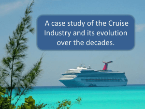 Cruise ship industry