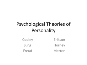 Psychological Theories of Personality
