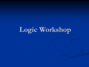 logic - Creighton University