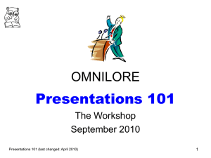 Presentations101