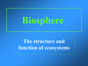 Biosphere - Euroakadeemia