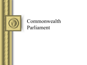 Commonwealth Parliament