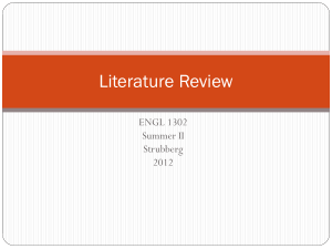 Literature Review