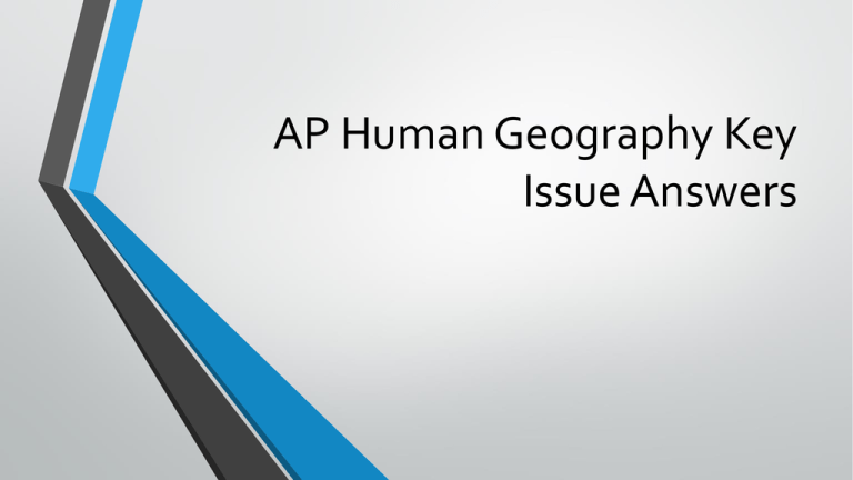 ap-human-geography-key-issue-answers