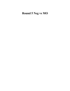 Round 5 Neg vs MO - openCaselist 2012-2013