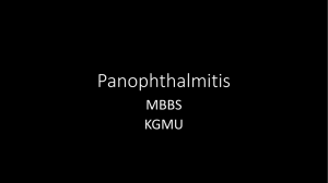 Panophthalmitis [PPT]