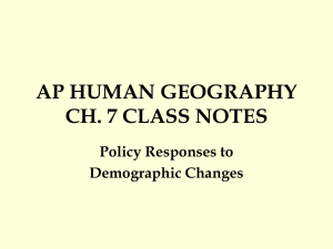 AP HUMAN GEOGRAPHY CH. 7 REVIEW