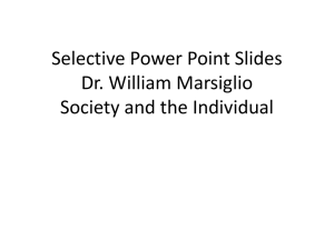 Selective Power Point Slides
