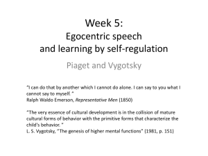 Week 2: Learning by associating, connecting, conditioning