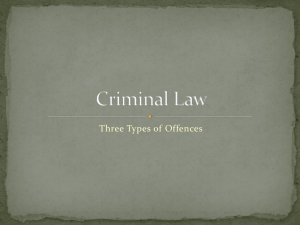 Criminal Law - teacherpowles
