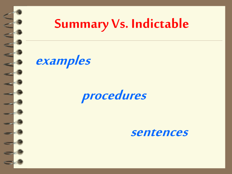 summary-indictable-and-hybrid-offences