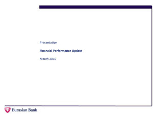 Eurasian Bank presentation 2009