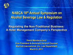 NABCA 18th Annual Symposium on Alcohol Beverage Law