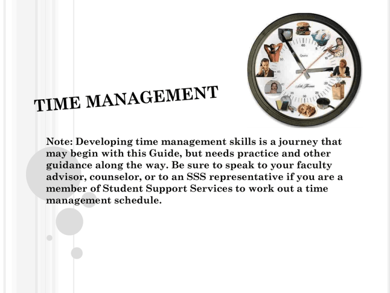 TIME MANAGEMENT