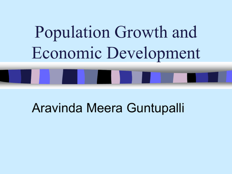 compare and contrast economic growth and economic development