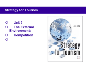 Strategy for Tourism - Goodfellow Publishers
