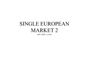 Single European Market 2