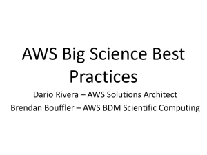 Hepix_-_AWS_Big_Science_Best_Practices