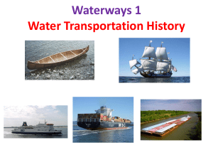 Overview of Water Transportation With an Emphasis on Inland