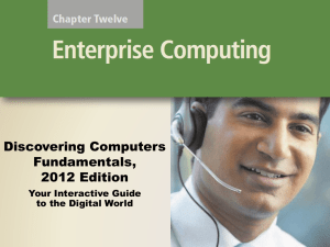 Information Systems in the Enterprise