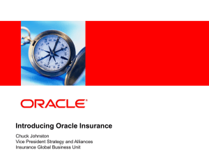 Oracle Insurance Data Exchange