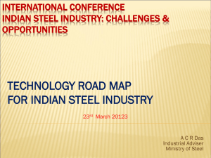 International Conference Indian Steel Industry: Challenges