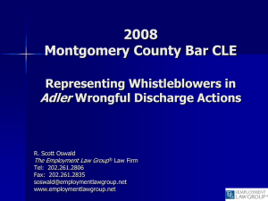 presentation - Whistleblower Law Blog