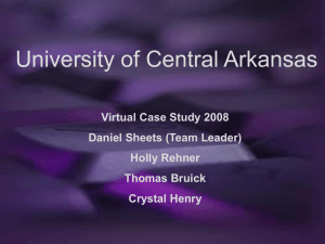 UniversityofCentralArkansas_sheets