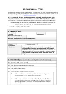 Appeal Form (Office document, 19kB)