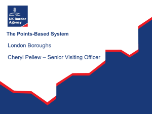 The Points-Based System