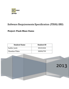 SRS version 3 - Welcome to our Kranz Group. This project involves