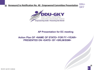 Attachment No.1. Format for EC presentation before EC - DDU-GKY