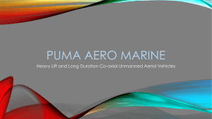 drone helicopters - Puma Aero Marine